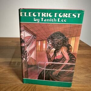 Electric Forest by Tanith Lee Hardcover 1979 Nelson Doubleday Sci-fi Book Club